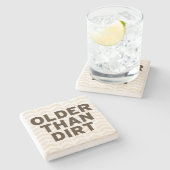 土より古い ストーンコースター (横)