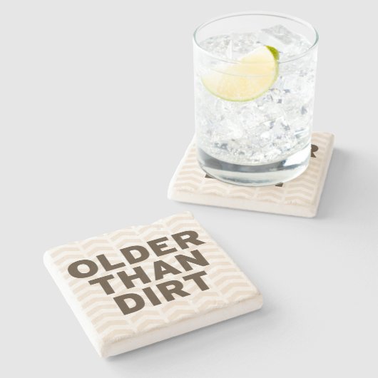 土より古い ストーンコースター (横)