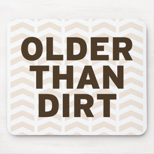土より古い マウスパッド (正面)
