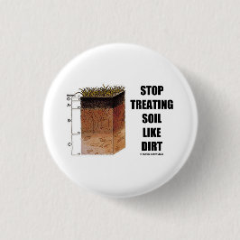 土ストップ土の処理（土平） 缶バッジ