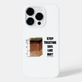 土ストップ地層のような土壌の処理 Case-Mate iPhoneケース (裏面)