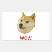 土下非常に多くの犬のような芝志部犬 長方形シール (正面)