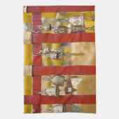 土井シュテップ寺院の鐘 キッチンタオル (縦)