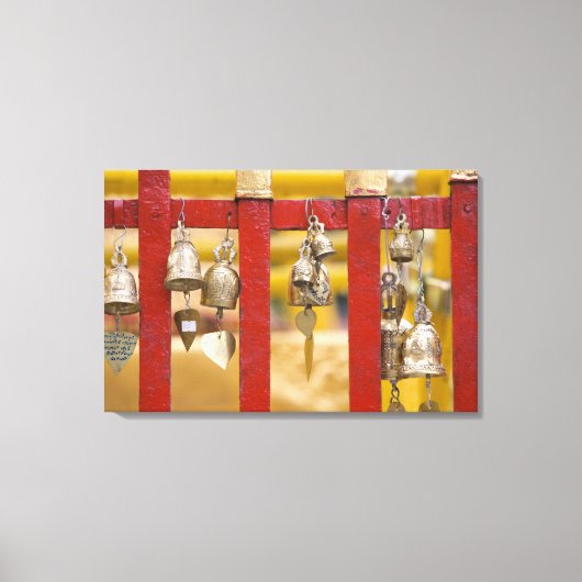 土井シュテップ寺院の鐘 キャンバスプリント (正面)