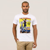 土地および海の活動的なサービス Tシャツ (正面フル)