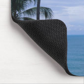 土地からの海の地平線の眺め マウスパッド (コーナー)