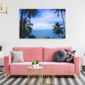 土地からの海範囲の表示 キャンバスプリント (インサイチュ (リビング))