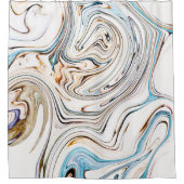 土地と海 シャワーカーテン (正面)