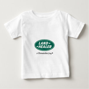 土地の治療師: ランドローバーのパロディ ベビーTシャツ