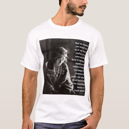 土地の泥棒 Tシャツ (正面)