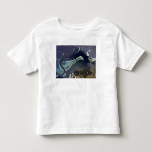 土地の深緑の森林 トドラーTシャツ