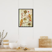 土地の測量及び測量 ポスター (キッチン)