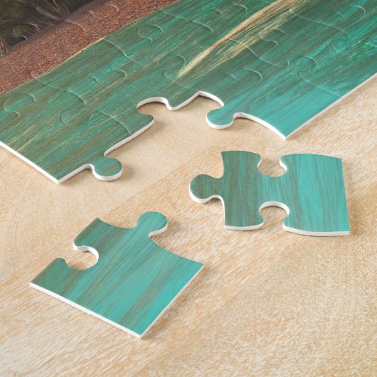 土地の端 ジグソーパズル (側面)