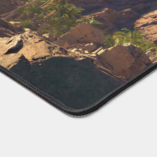 土地の端 デスクマット (コーナー)