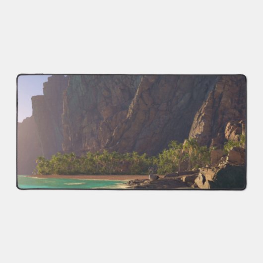 土地の端 デスクマット (正面)