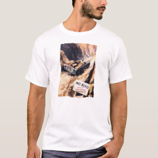 土地の粗紡機を除く道無し.....! Tシャツ