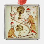 土地の調査および分界 メタルオーナメント (正面)