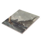 土地のlongshipsの灯台は、コーンウォール、f終わります タイル (側面)