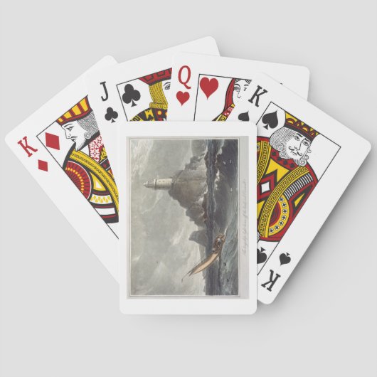 土地のlongshipsの灯台は、コーンウォール、f終わります トランプ (裏面)