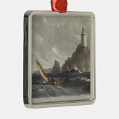 土地のlongshipsの灯台は、コーンウォール、f終わります メタルオーナメント (右)