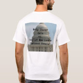 土地収用 Tシャツ (裏面)