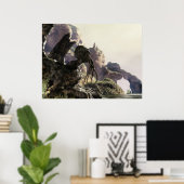 土地失った ポスター (ホームオフィス)