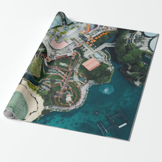 土地撮影 ラッピングペーパー (アンロールド)