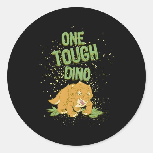 土地時間前セラは一つの難しいディノ ラウンドシール (正面)