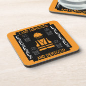 土地測量士 コースター (左側)