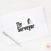 土地測量士 ラウンドシール (封筒)