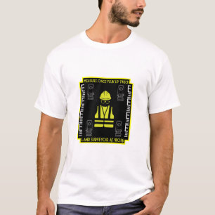 土地測量士 Tシャツ