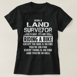 土地測量士 Tシャツ