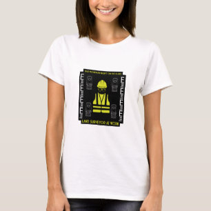 土地測量士 Tシャツ