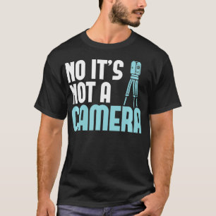 土地測量士Noカメラ地測量ではない Tシャツ