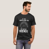 土地測量測量 Tシャツ (正面フル)
