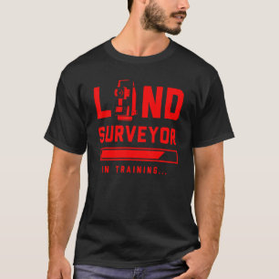 土地測量訓練測量士 Tシャツ