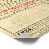 土地認可ワシントンとオレゴン ポスター (角)