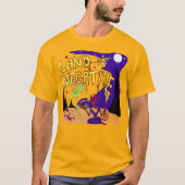 土地負の傾斜 Tシャツ (正面)