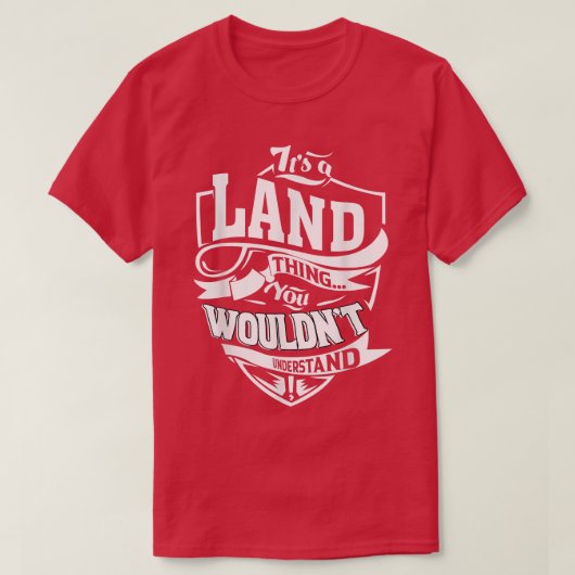 土地贈り物Tシャツ5486 Tシャツ (デザイン正面)