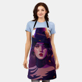 土地 エプロン (着用した状態)