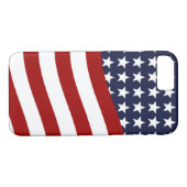 土地I愛の紋章! (愛国心が強い旗のデザイン) Case-Mate iPhoneケース (裏面(横))