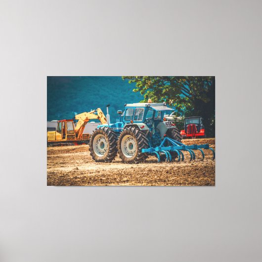 土壌の筋肉 キャンバスプリント (正面)