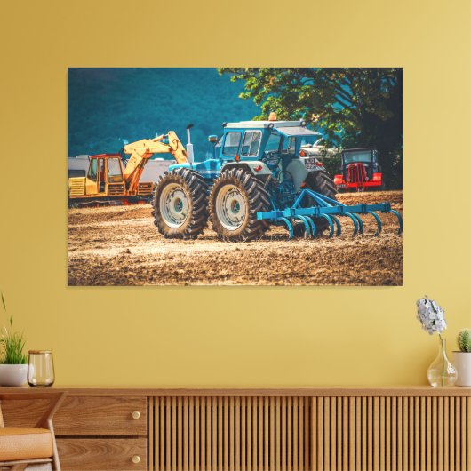 土壌の筋肉 キャンバスプリント (インサイチュ (リビング))