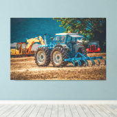 土壌の筋肉 キャンバスプリント (インサイチュ (ウッドフロア))