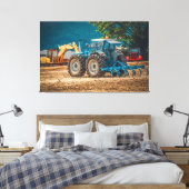 土壌の筋肉 キャンバスプリント (インサイチュ (寝室))