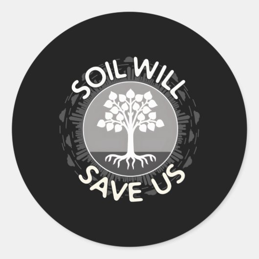 土壌は救農家の生物隔離を行う ラウンドシール (正面)