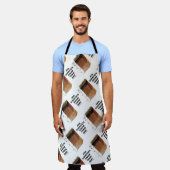 土壌科学者は土壌の汚れ層を知っている エプロン (着用した状態)