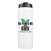 土実在水を必要とする植物はオーガニックない タンブラー (正面)