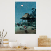 土屋光一の石山寺秋月 ポスター (キッチン)