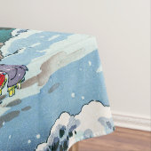 土屋小逸 - 丸山の春雪 テーブルクロス (インサイチュ)